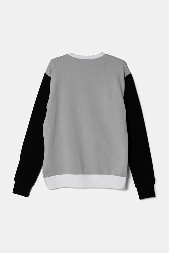 United Colors of Benetton hanorac de bumbac pentru copii 3J68C10N2.G.Seasonal gri SS25