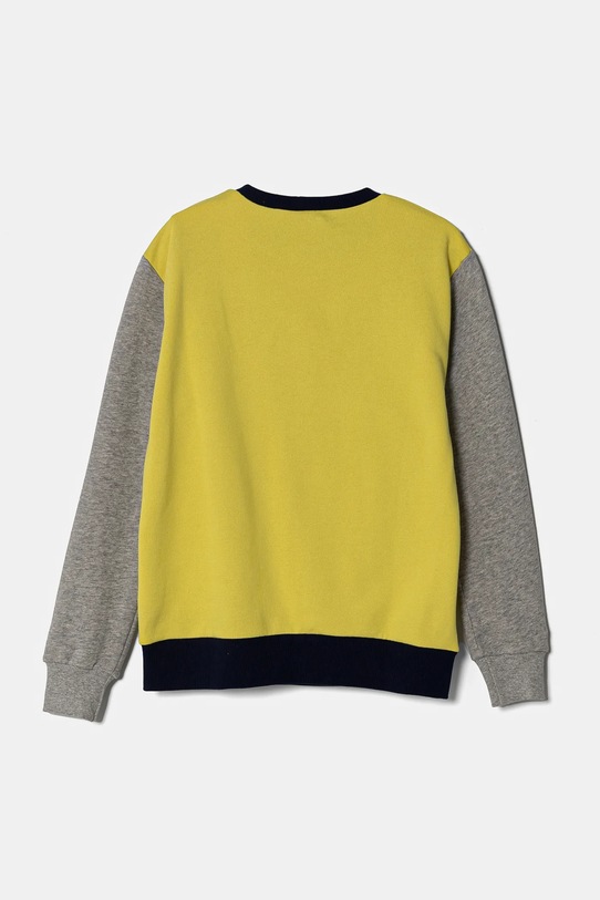 United Colors of Benetton hanorac de bumbac pentru copii 3J68C10N2.G.Seasonal verde SS25