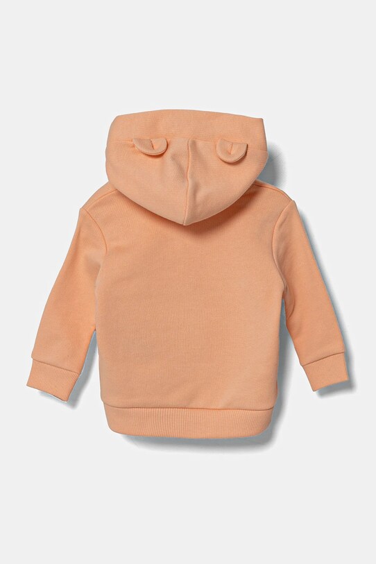 Бавовняна кофта для немовлят United Colors of Benetton 3J70A5017.W.Season.PPYA помаранчевий SS25