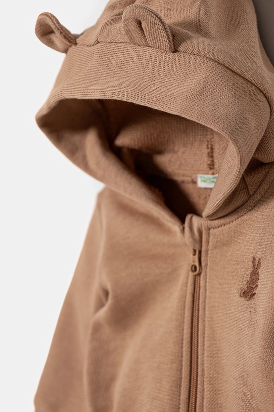 Мальчик Хлопковая кофта для младенцев United Colors of Benetton 3J70A5017.W.Season.PPYA коричневый