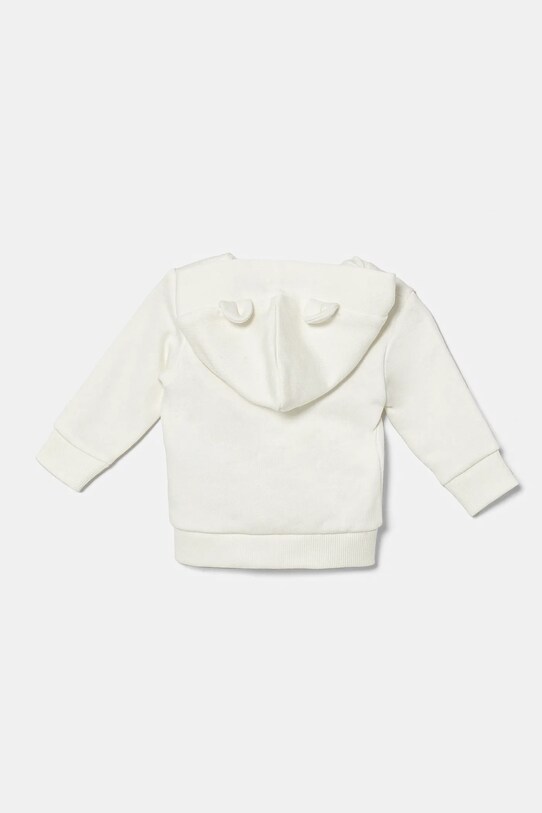 United Colors of Benetton bluza bawełniana niemowlęca 3J70A5017.W.Reproposed biały SS25