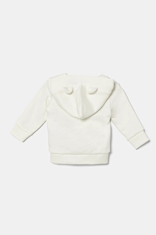 United Colors of Benetton bluza bawełniana niemowlęca 3J70A5017.W.Reproposed biały SS25