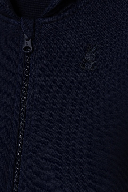 Chłopiec United Colors of Benetton bluza bawełniana niemowlęca 3J70A5017.W.Reproposed granatowy