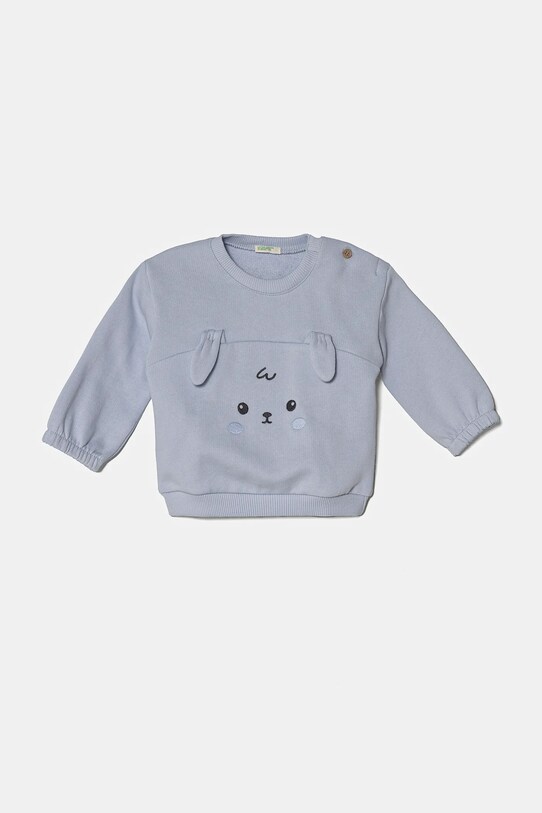 Кофта для младенцев United Colors of Benetton без капюшона голубой 3J70A1061.W.Seasonal