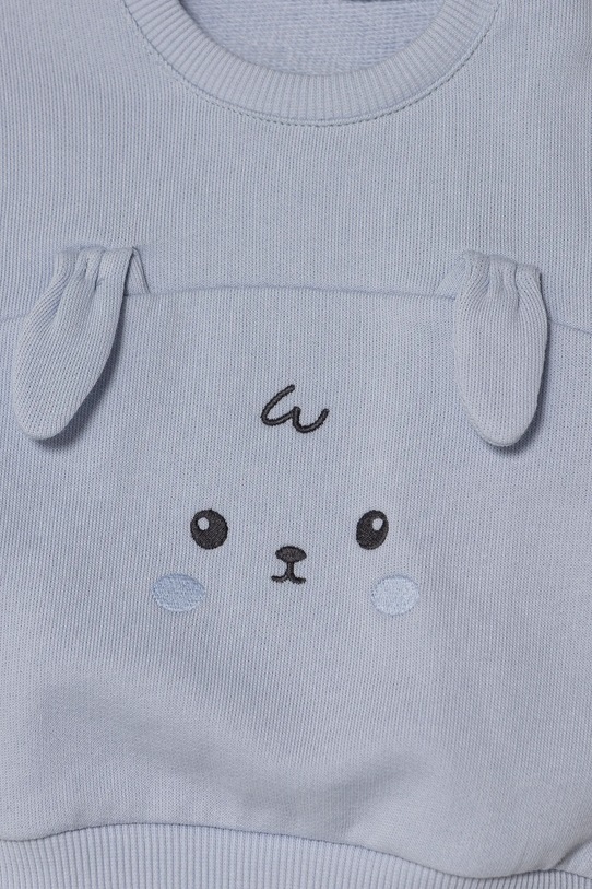 Băieți United Colors of Benetton bluză bebe 3J70A1061.W.Seasonal albastru