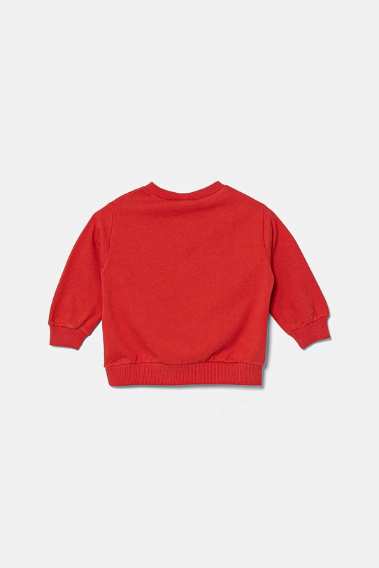 Dječja pamučna dukserica United Colors of Benetton x Snoopy 3PQMG10IA.P.Seasonal crvena SS25