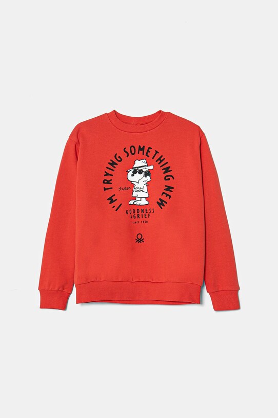 Детская кофта United Colors of Benetton хлопок красный 3UNIC10NH.G.Seasonal
