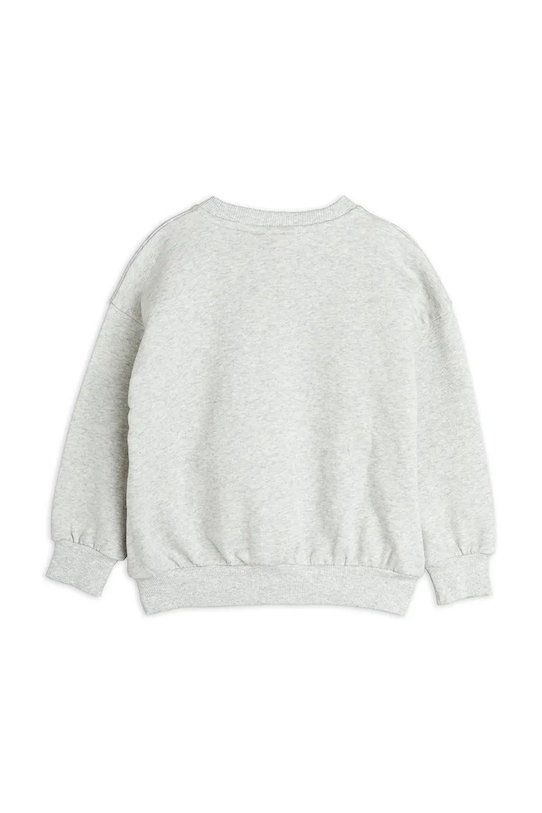 Mini Rodini hanorac de bumbac pentru copii Arrowed heart 2522012394 gri SS25