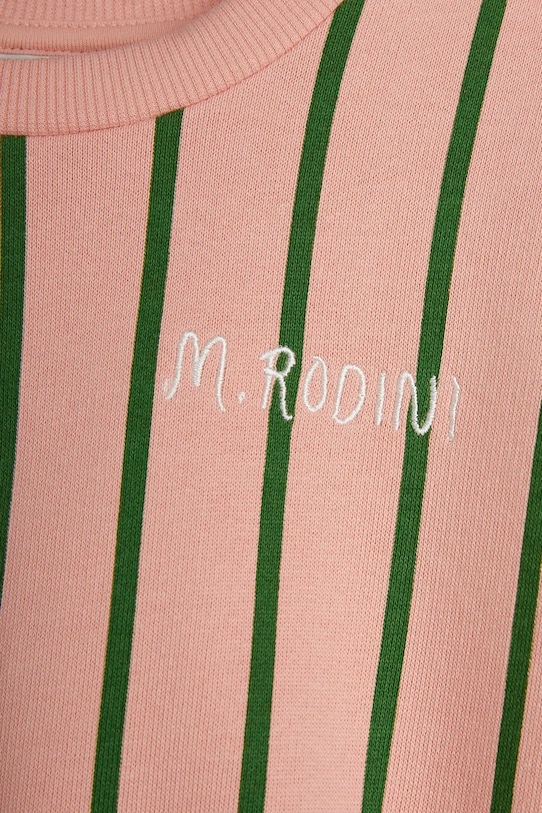 Хлопчик Дитяча бавовняна кофта Mini Rodini 2522014228 помаранчевий