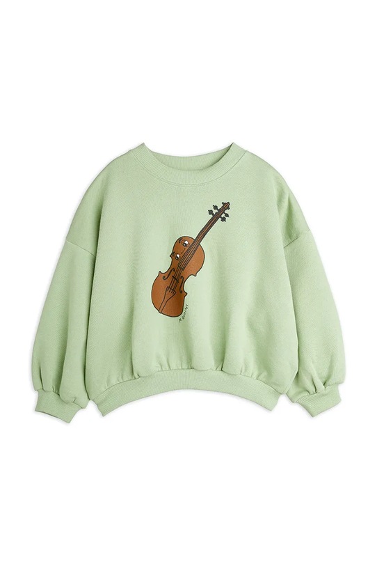 Дитяча бавовняна кофта Mini Rodini Violin бавовна зелений 2522016775