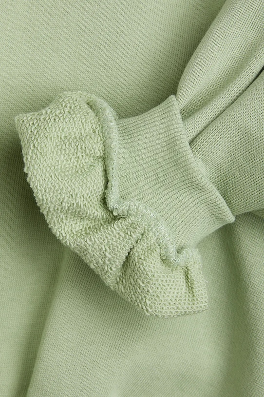 Dětská bavlněná mikina Mini Rodini Violin zelená 2522016775