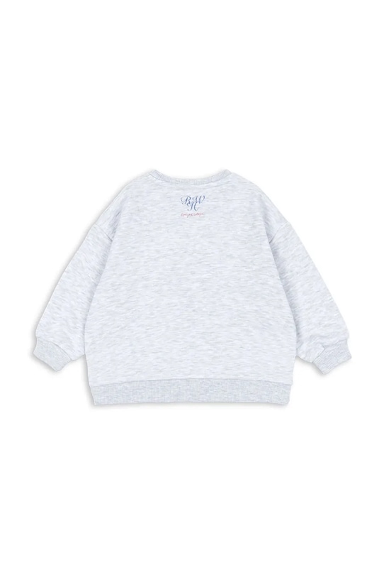 Chłopiec Konges Sløjd bluza bawełniana dziecięca RHW X KS JACK SWEAT OCS KS103603 szary