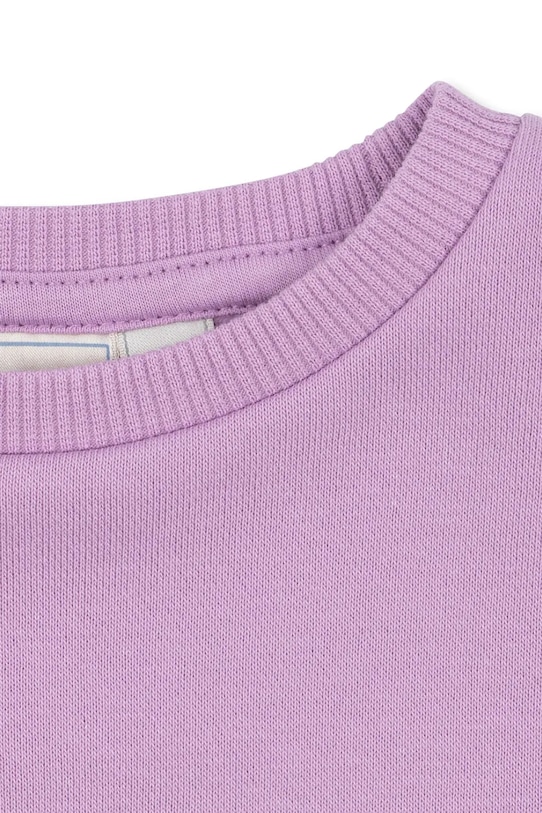 Konges Sløjd bluza bawełniana dziecięca RHW X KS LETTRE SWEAT OCS KS103611