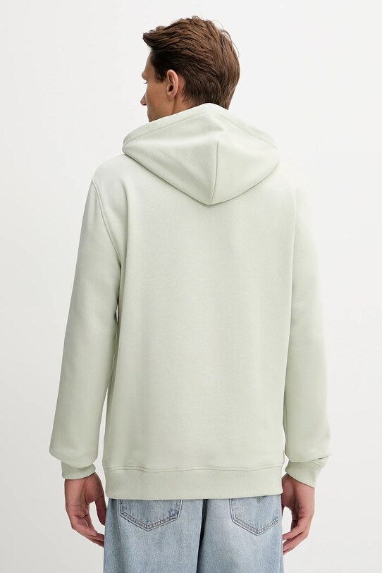 Tommy Jeans hanorac de bumbac DM0DM20258 verde SS25