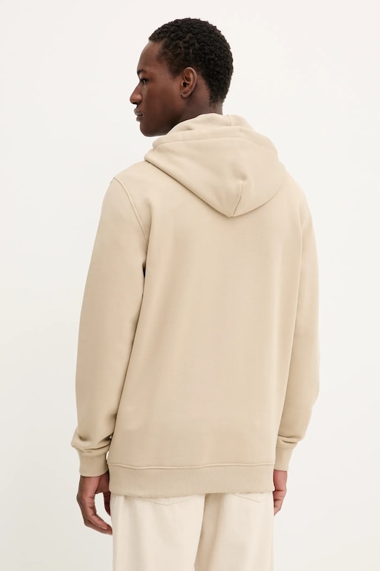 Βαμβακερή μπλούζα Tommy Jeans DM0DM20258 μπεζ SS25