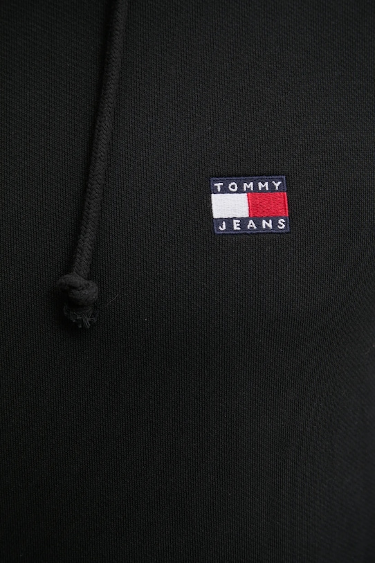 Tommy Jeans hanorac de bumbac DM0DM20258 negru