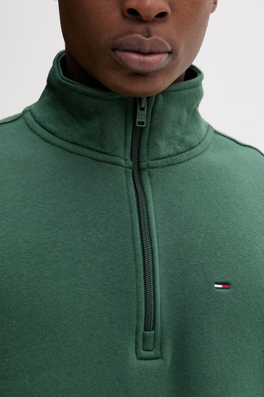 Tommy Jeans bluza męska z bawełną DM0DM20339 zielony
