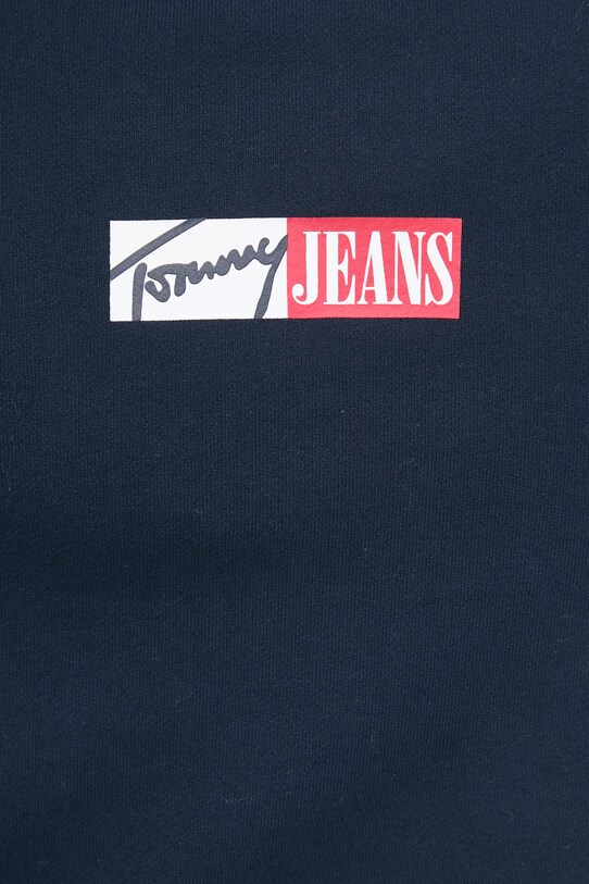 Tommy Jeans hanorac de bumbac DM0DM20341 bleumarin