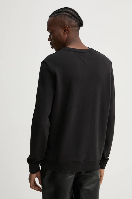 Хлопковая кофта Tommy Jeans DM0DM20341 чёрный SS25