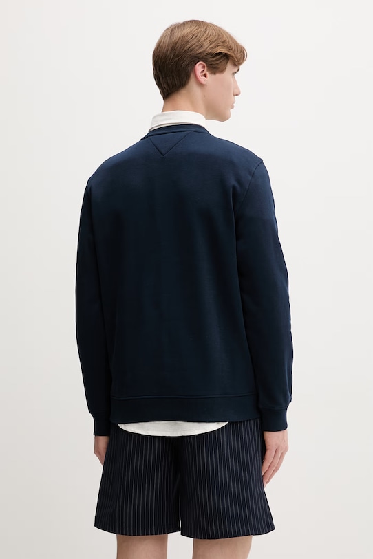 Oblečenie Tommy Jeans mikina pánska s bavlnou DM0DM20249 tmavomodrá