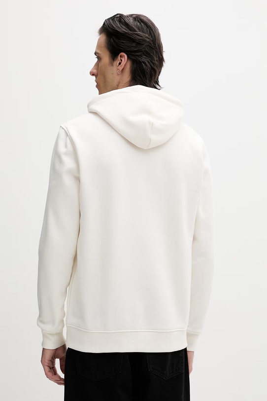 Odzież Tommy Jeans bluza z kapturem męska z bawełną DM0DM20746 beżowy