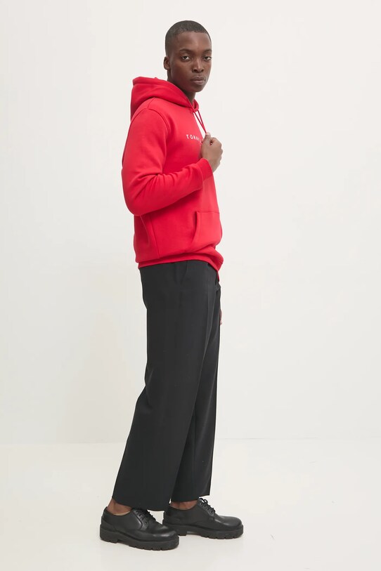 Tommy Jeans bluza DM0DM20746 czerwony SS25