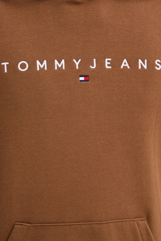 Tommy Jeans bluză DM0DM20746 maro