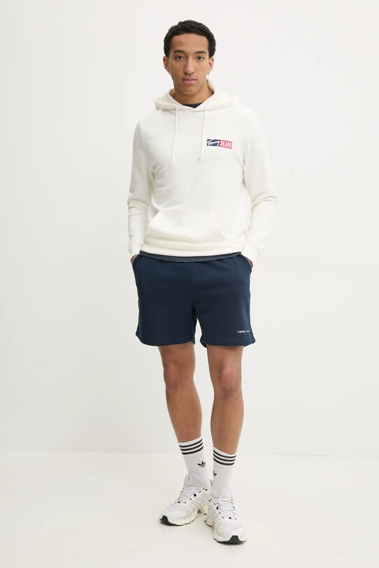 Дитяча бавовняна кофта Tommy Jeans DM0DM20257 бежевий SS25