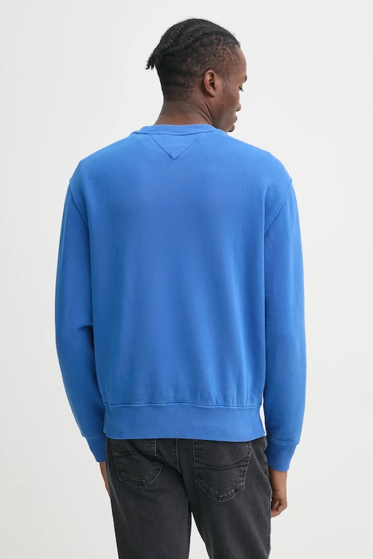 Oblečení Bavlněná mikina Tommy Jeans DM0DM20262 fialová