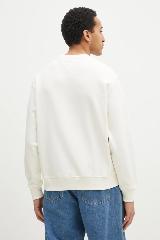 Oblečení Bavlněná mikina Tommy Jeans DM0DM20640 béžová