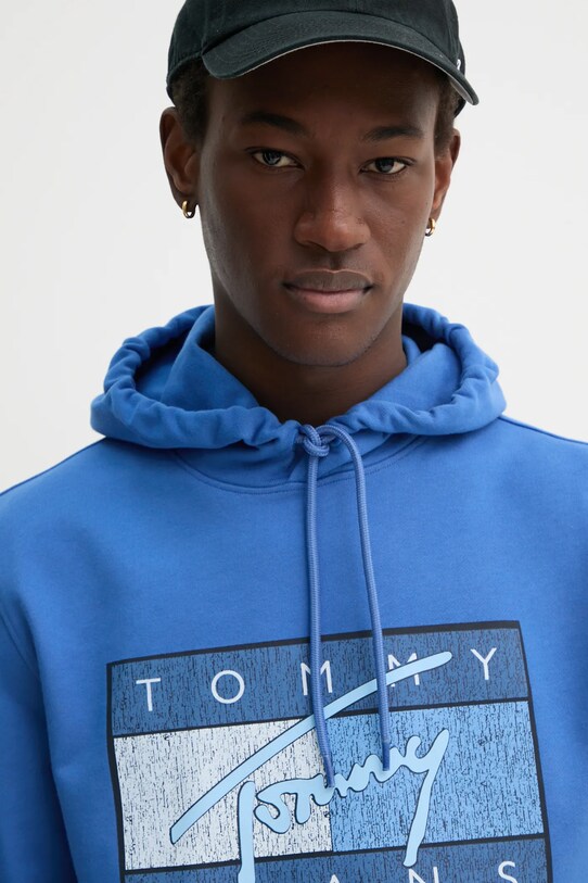 Tommy Jeans hanorac de bumbac violet DM0DM21100