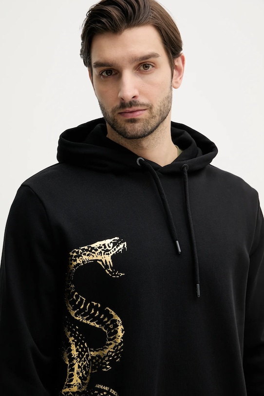 Armani Exchange bluza bawełniana czarny XM000217.AF10830