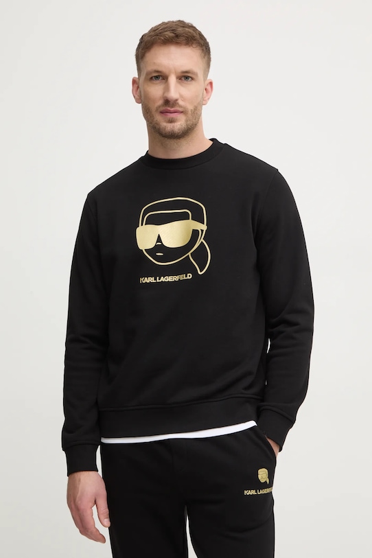 Karl Lagerfeld bluza print negru 705462.551900