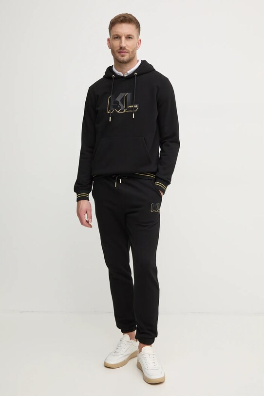 Karl Lagerfeld bluză 705469.551900 negru SS25