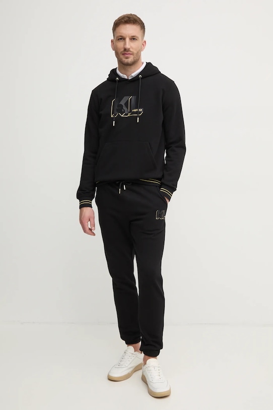 Karl Lagerfeld bluză 705469.551900 negru SS25