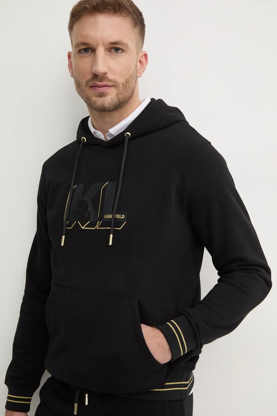 Karl Lagerfeld bluză negru 705469.551900