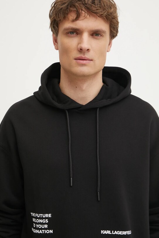 Karl Lagerfeld bluza negru 551900.705299