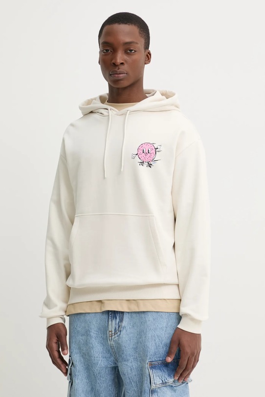 Одежда Хлопковая кофта Hugo Blue 50532264 бежевый