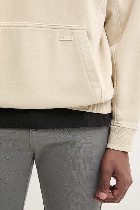 Hugo Blue hanorac de bumbac 50538681 bej