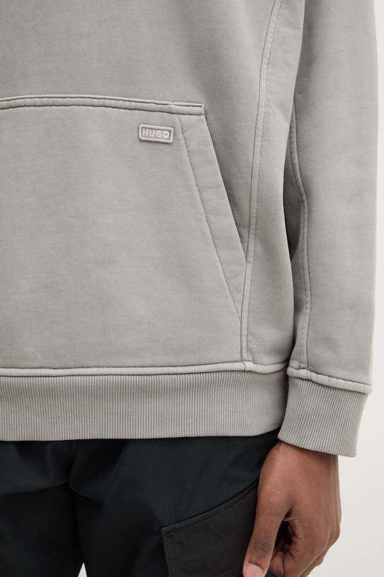 Hugo Blue hanorac de bumbac 50538681 gri