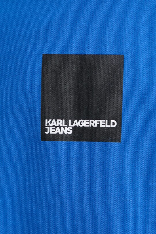 Karl Lagerfeld Jeans hanorac de bumbac A1M20002 albastru