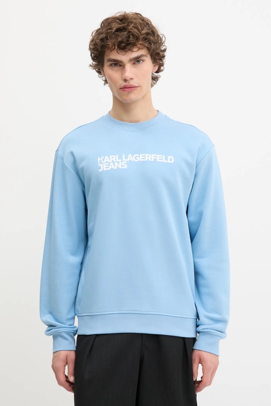 Karl Lagerfeld Jeans bluza pozostałe niebieski A1M20001