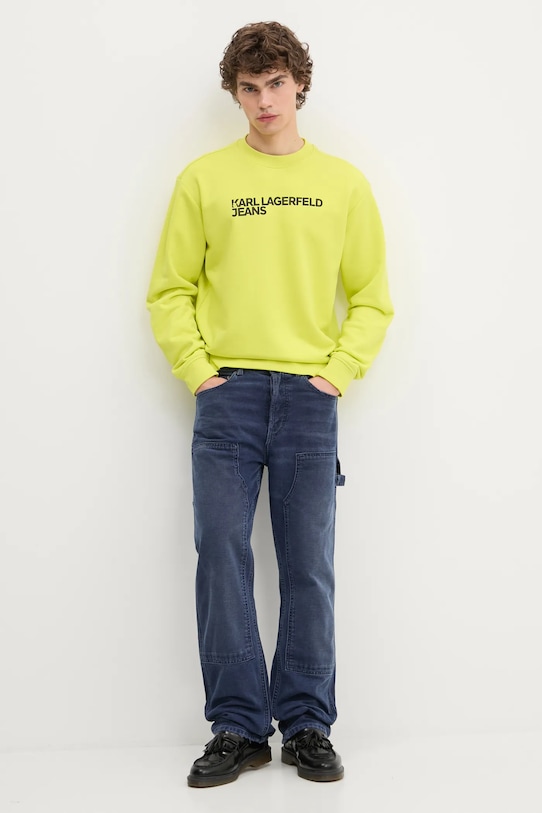 Karl Lagerfeld Jeans bluză A1M20001 verde SS25