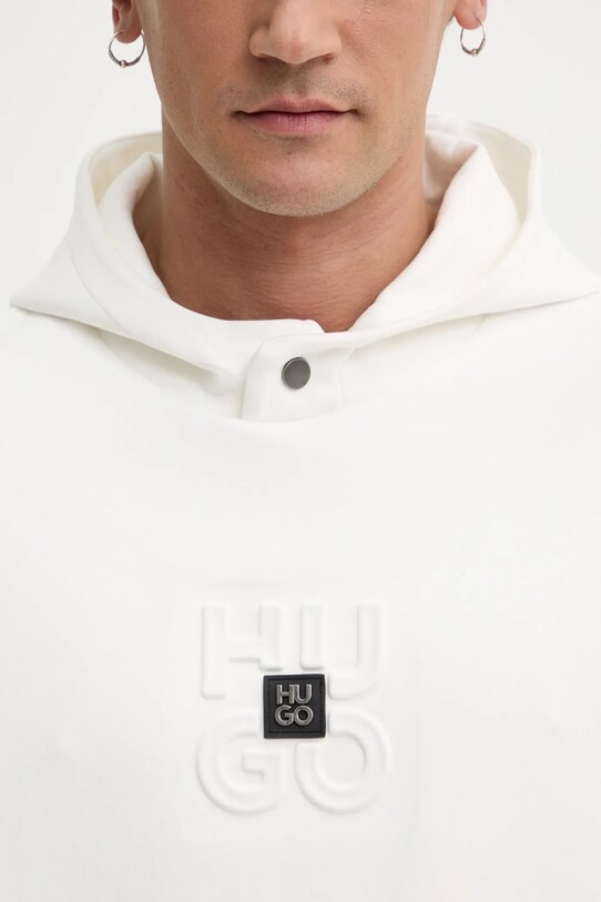 HUGO bluza 50530191 alb