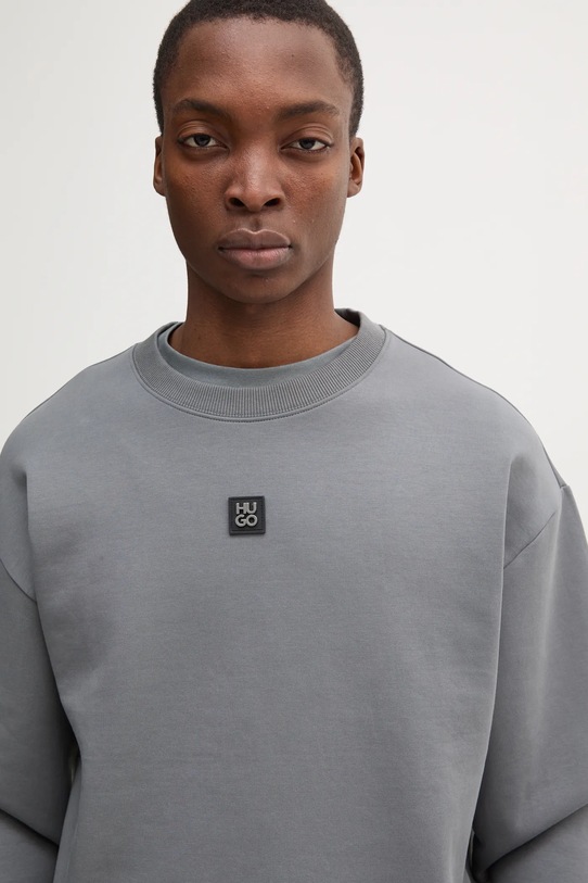 HUGO bluza szary 50533689