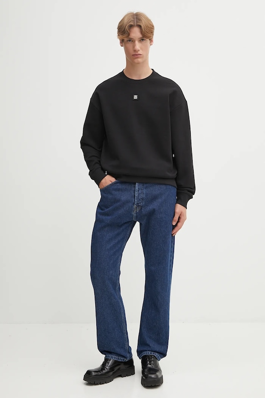 HUGO bluză 50533689 negru AW25