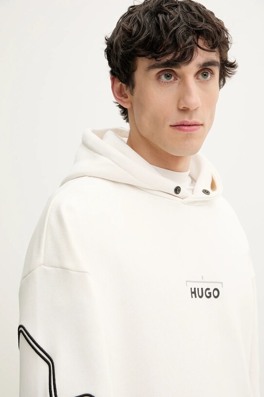 HUGO bluza alb 50531738