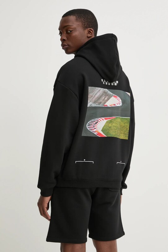 HUGO bluza z kapturem czarny 50531738