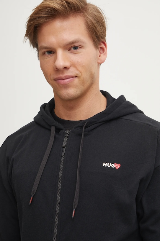 HUGO bluză lounge negru 50532018