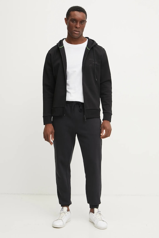 BOSS Green felpa 50530020 nero SS25